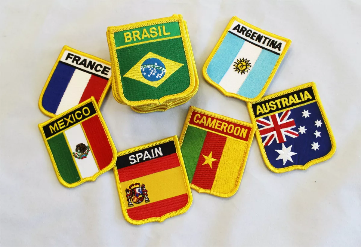 Shield Patch Set - 32 World Cup Qualifying Teams