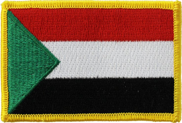Buy Sudan Rectangular Patch | Flagline