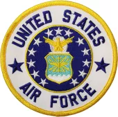 Air Force Circular Patch Large
