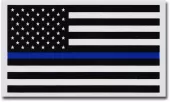 Thin Blue Line USA Decal