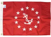 Vice Commodore Nylon Appliqued Flag