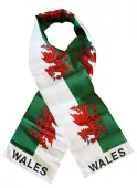 Wales Flag Light-weight Scarf