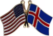 Iceland Flag Friendship Lapel Pin