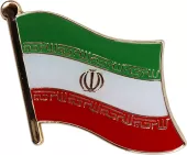 Iran Flag Lapel Pin
