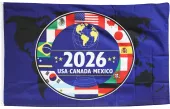 World Cup 2026 Polyester Flag