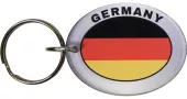 Germany Flag Oval Keyring