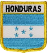 Honduras Historic Flag Shield Patch