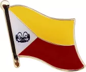 Marquesas Flag Metal Lapel Pin