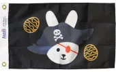 Pirate Easter Flag