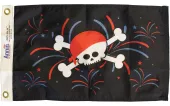 Pirate Independence Day Flag