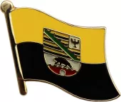 Saxony Anhalt Flag Single Lapel Pin